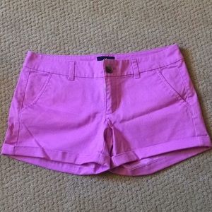 American Eagle Midi Twill Shorts